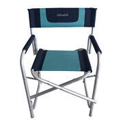 Fauteuil Director : Coloris : Bleu marine / bleu turquoise