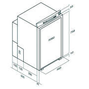 Réfrigérateur à absorption pour camping-car : VTR 5080