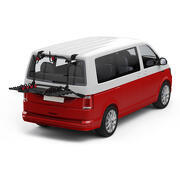 Porte-vélos coulissant Carry Bike pour mini-van : VW T5 Pro - Deep Black