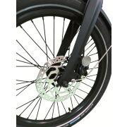 Vélo à assistance électrique pliant Muzy 20 pouces : Bleu 14Ah