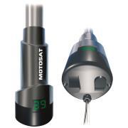 Antenne satellite manuelle Voyager Motosat seule : 85 cm - Mât long