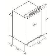Réfrigérateur à absorption pour camping-car : VTR 5105