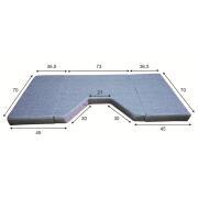 Lit de cabine : Modèle : Mercedes Classe V après 2014