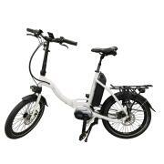 Vélo à assistance électrique pliant Juny : Blanc 14Ah
