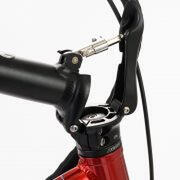 Vélo à assistance électrique pliant Juny : Rouge 17Ah