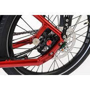 Vélo à assistance électrique pliant Juny : Rouge 17Ah