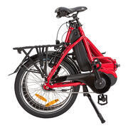 Vélo à assistance électrique pliant Juny : Rouge 17Ah