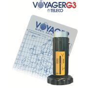 Antenne satellite manuelle Voyager G3 seule : 65 cm - Mât long