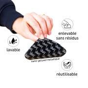 Lot de 2 tasses en porcelaine magnétiques