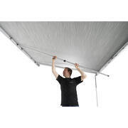 Store Omnistor 4200 : Longueur 4,5 m - Coloris : Mystic Gris avec boîtier anodisé
