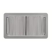 Rideaux d'occultation opaques - cellule 3 pièces