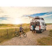 Porte-vélos pour fourgon : Pour Ducato / Jumper / Boxer / Ram Pro Master depuis 2007 - Coloris gris anodisé