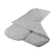 Couchage grand confort : Modèle : Lit toit relevable - Coloris : Gris - Dimensions : 120 x 190 x 4 cm