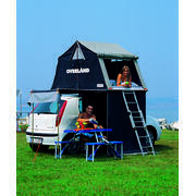 Cabine vestiaire pour Overland : Medium coloris gris foncé pour voiture classique
