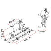 Porte-vélos Carry Bike pour camping-car : Pro C E-Bike