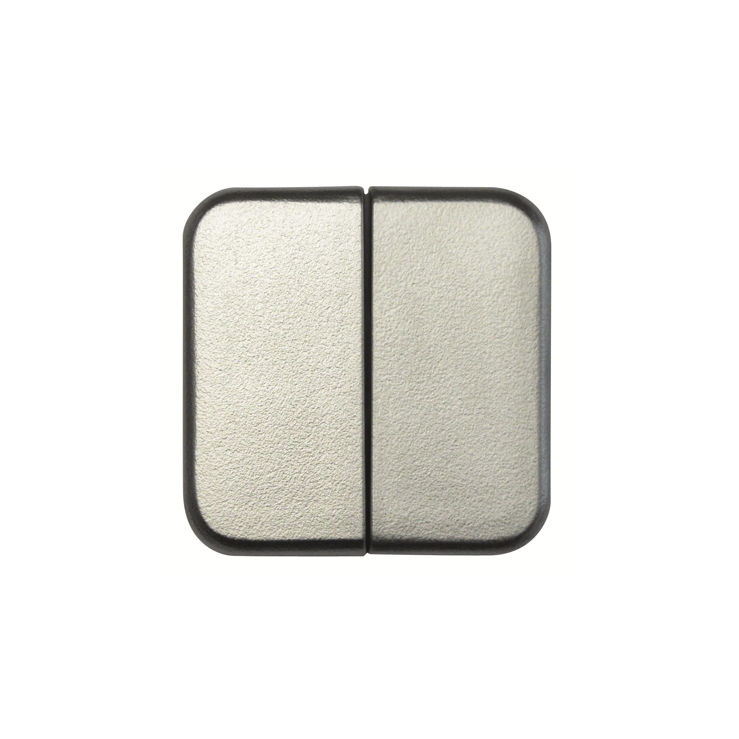 Bascule double : gris métal