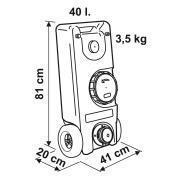 Réservoir à roulettes Roll-Tank 40 : Modèle : 40W