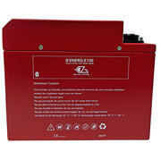 Batterie Lithium ENERG-E pour camping-car : 100 Ah
