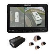 Caméra 360° Drone View pour camping-car  : Blanc avec écran 10 pouces