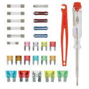 Boîte de fusibles 2A à 75A Accessoires 28 pièces