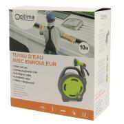 Tuyau d'eau 10 m avec enrouleur compact 
