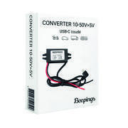 10V-50V / USB-C 5V coudé