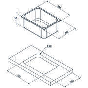 Cuve rectangle