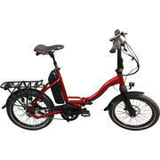 Vélo à assistance électrique pliant Juny : Rouge 11Ah