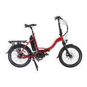 Vélo à assistance électrique pliant Juny : Rouge 11Ah