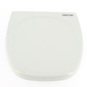 Siège avec couvercle couleur blanc