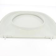 Siège avec couvercle couleur blanc