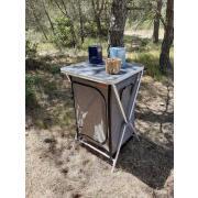 Meuble de rangement : Modèle : Boréal avec 3 étagères