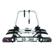 Porte-vélos coulissant SD260 2 vélos : Porte-vélo sur attelage SD260 pour camping-car