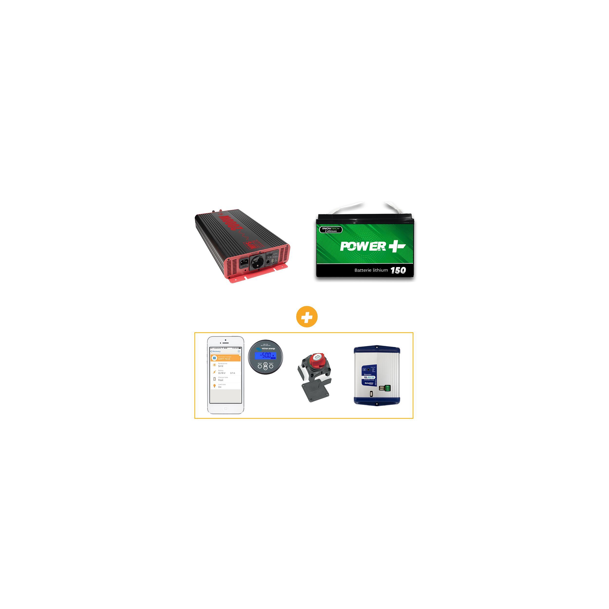 Convertisseur+ DC-DC + Coupe + BATT + Contro