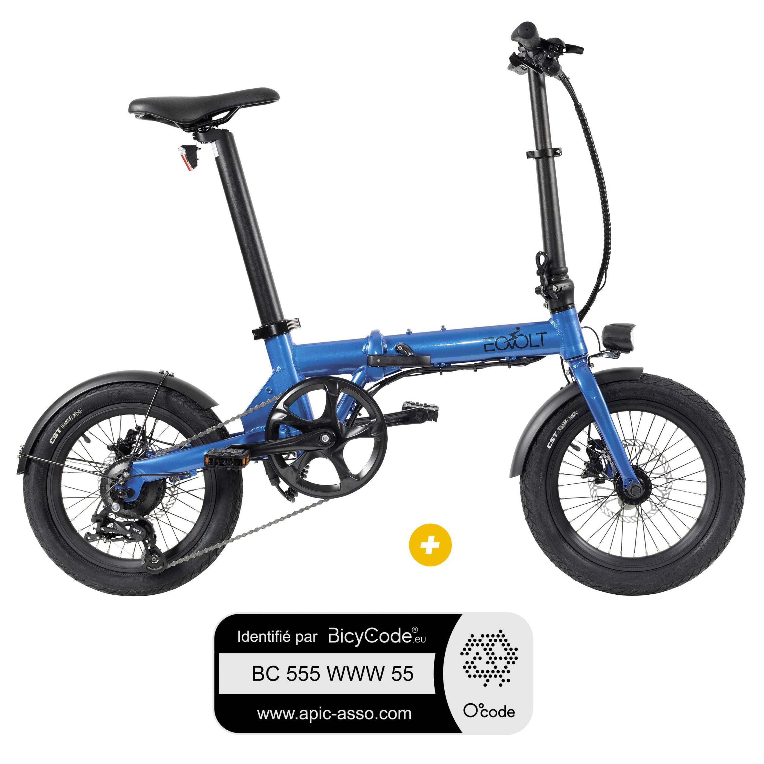 Vélo à assistance électrique pliant City 4 Speed 16