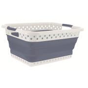 Corbeille à linge rétractable