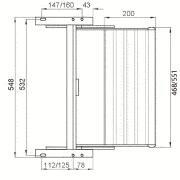Marchepied manuel 550