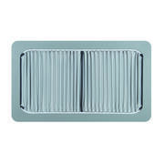 Rideaux d'occultation opaques - cellule 5 pièces : Pour Volkswagen T5/T6 - Double porte - Châssis court