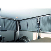 Rideaux d'occultation opaques - cellule 5 pièces : Pour Volkswagen T5/T6 - Double porte - Châssis court