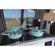 Faitout rétractable pour camping