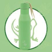 Bouteille isotherme Animaux : Verte