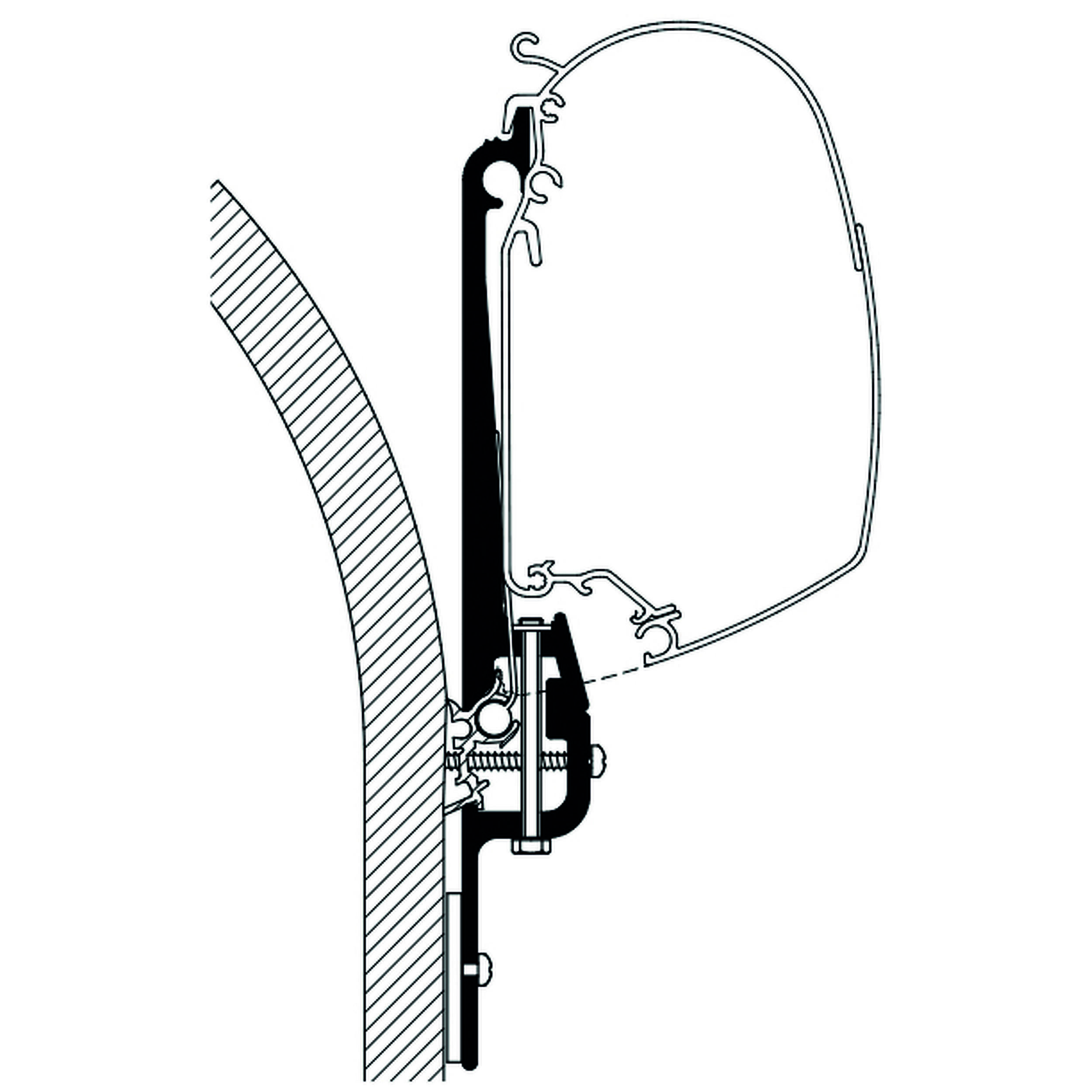 Adaptateur de stores Eriba Touring