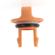 Pommeau de curseur couleur orange