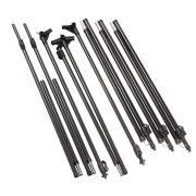 Supplément arm. fibre de verre diam. 30 mm pour auvent Ibiza, Garda et Bergamo prof. 240 à 300 cm.