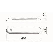 Réglette à Leds Luxy : Blanche