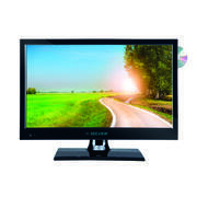 Téléviseur LED HD : 15,6'' (39 cm) avec DVD