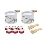 Raclette à la bougie pour 2 personnes Série Limitée