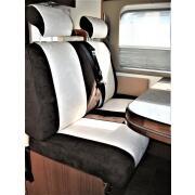 Housses sur-mesure camping-car : Prestige 4 banquettes