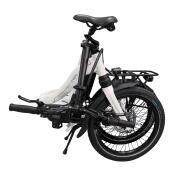 Vélo à assistance électrique pliant Juny : Blanc 17Ah