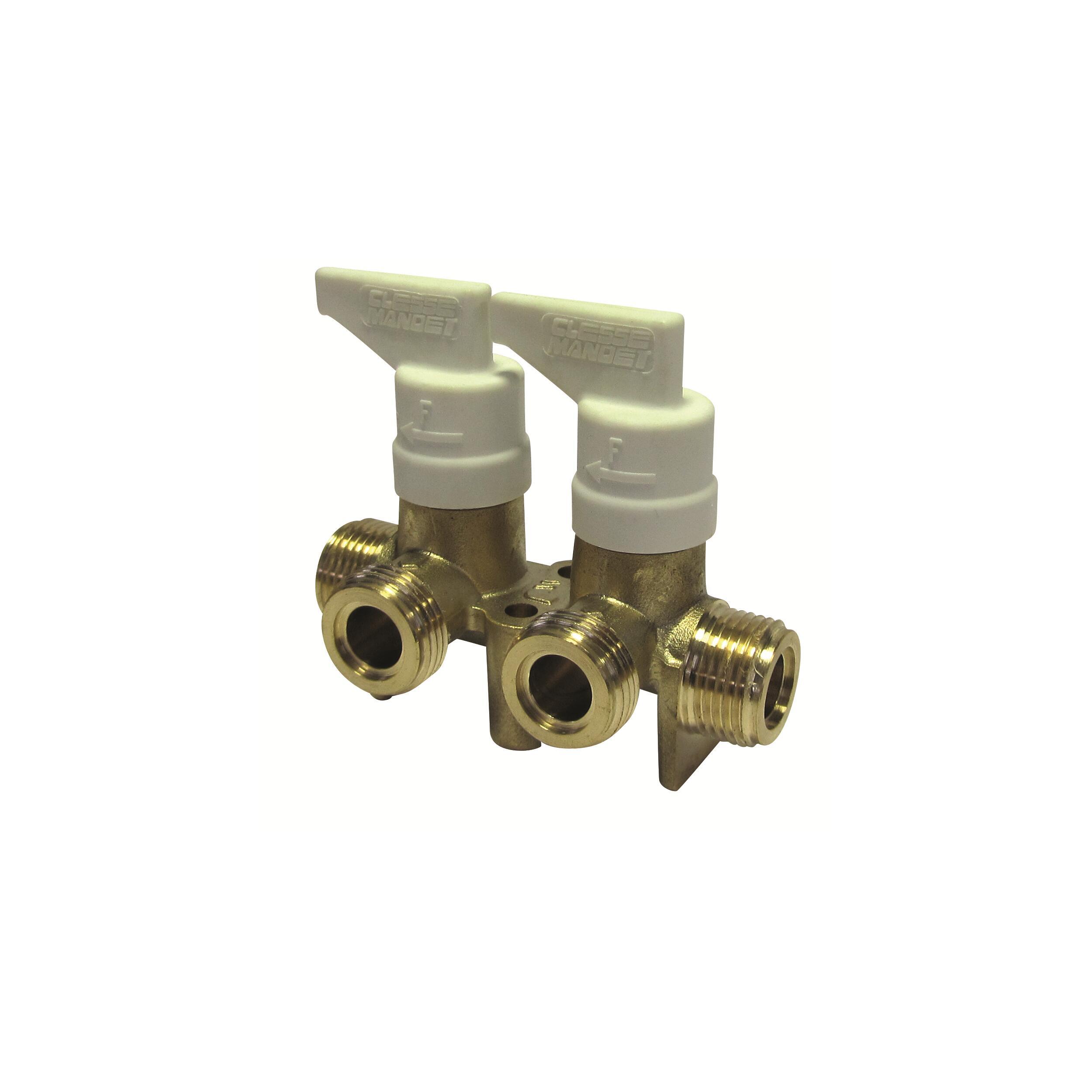 Vanne de distribution de gaz : 2 voies